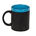 Writeable Stoneware Mug With Chalk - Blue - Foto miniatura 1