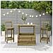 Tavolo Da Giardino 100x50x75 Cm In Legno Impregnato Di Pino - Foto miniatura 8