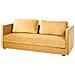 Divano Letto 3 Posti Eksjo Velluto Senape Con Contenitore - Foto miniatura 3