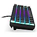Thock Compact tastiera Gaming Wireless a RF + USB QWERTZ Tedesco Nero - Foto miniatura 12