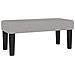 Giroletto A Molle Con Materasso Grigio Chiaro 120x190cm Tessuto - Foto miniatura 4