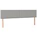 Giroletto A Molle Con Materasso Grigio Chiaro 120x190cm Tessuto - Foto miniatura 5