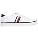 Vulc Low Stripes Mesh Sneakers Sintetico Scarpe Uomo Bianco Eu 44, Fm0fm04946 Ybs - Foto miniatura 2