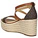 Serena Wedge Espadrille Espadrillas Sintetico Scarpe Donna Marrone Eu 41, 40s2sems1b-200 - Foto miniatura 3