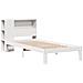 Letto con Libreria senza Materasso 75x190 cm in Legno Pino - Foto miniatura 3
