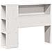 Letto con Libreria senza Materasso 75x190 cm in Legno Pino - Foto miniatura 6