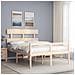 Letto per Anziani con Testiera Small Double in Legno Massello - Foto miniatura 2