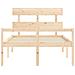 Letto per Anziani con Testiera Small Double in Legno Massello - Foto miniatura 6