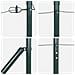 Pali per Recinzione con Punta 7 pcs Ø32 mm 160 cm Acciaio Zincato - Foto miniatura 5