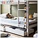 Letto A Castello Per Bambini 190x90cm Bianco Con Cassetti Amber - Foto miniatura 6