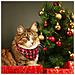 Bandana Collare Per Gatto Fazzoletto Natalizio Natale 3 Pezzi - Foto miniatura 2