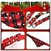 Bandana Collare Per Gatto Fazzoletto Natalizio Natale 3 Pezzi - Foto miniatura 4