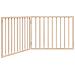 Cancello per Cani Pieghevole 2 Pannelli 160 cm Legno di Pioppo - Foto miniatura 1