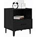 Armadio da Notte 2 pcs Rovere nero 40 x 35 x 47,5 cm - Foto miniatura 3