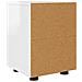Comodini con cassetto 2 pcs Bianco Lucido 30,5 x 30 x 43 cm - Foto miniatura 8