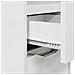 Comodini con cassetto 2 pcs Bianco Lucido 30,5 x 30 x 43 cm - Foto miniatura 9