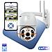 Telecamera Di Sorveglianza Esterna Da 5mp Motorizzata Wi-fi Connessa, Bianco - Foto miniatura 2