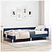Struttura Letto Angolare con Materasso 2 pcs Blu Tessuto - Foto miniatura 2