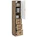 Set di armadi 2 pcs Rovere Artigianale 33 x 34,5 x 87 cm - Foto miniatura 2