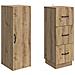Set di armadi 2 pcs Rovere Artigianale 33 x 34,5 x 87 cm - Foto miniatura 3