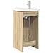 Mobile da bagno con lavabo Rovere Sonoma 42 x 40 x 84,5 cm - Foto miniatura 5