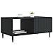 Tavolino da salotto Nero 90 x 50 x 40 cm Legno ingegnerizzato - Foto miniatura 2