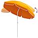 Ombrello da giardino 160 cm Poliestere 170T Arancione - Foto miniatura 6