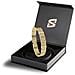 Bracciale Da Uomo Premium ""intense"" In Acciaio Chirurgico 316l, Oro, 17 Cm - Foto miniatura 2