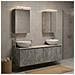 Set di Armadi da Bagno 5 pcs Grigio Cemento - Foto miniatura 4