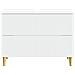 Armadio per Lavabo da Bagno ARNHEM Bianco 82 x 41 x 59 cm - Foto miniatura 4