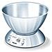 KS54 Bilancia da Cucina con Timer 5 kg Colore Silver - Foto miniatura 2