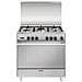 Cucina a Gas U855VI 5 Fuochi Gas Forno Gas Classe A Dimensioni 80x50 Colore Inox Serie Unica - Foto miniatura 6
