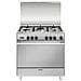 Cucina a Gas U855VI 5 Fuochi Gas Forno Gas Classe A Dimensioni 80x50 Colore Inox Serie Unica - Foto miniatura 5