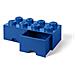Contenitore LEGO Brick 8 Cassetto Blu - Foto miniatura 1