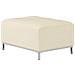 Pouf Poggiapiedi Ottomano In Pelle Beige Oslo - Foto miniatura 28