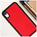 Cover Apple Iphone Xr Protezione Rigida Vera Pelle Rosso - Foto miniatura 3