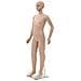 Manichino Bambino Figura Intera Base in Vetro Beige 140 cm - Foto miniatura 1