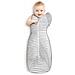 Sacco Fasciante Per Neonati Swaddle Up 50/50 M Grigio - Foto miniatura 2