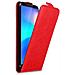 Custodia Compatibile Con Cubot J3 Pro In Rosso Mela - Coperchio Protettivo In Design Flip Con Chiusura Magnetica - Foto miniatura 4