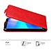 Custodia Compatibile Con Cubot J3 Pro In Rosso Mela - Coperchio Protettivo In Design Flip Con Chiusura Magnetica - Foto miniatura 6