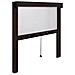 Zanzariera A Rullo 120x170 Marrone Avvolgibile Riducibile Con Frizione Finestra Kit Zanzariere - Foto miniatura 1