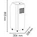 Condizionatore Portatile Monoblocco Altea 8000 Btu / h Classe A - Foto miniatura 6