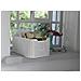 Small Stile Rettangolare Cestino Di Immagazzinaggio Vintage White 6 Litri - Foto miniatura 4