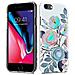 Custodia Compatibile Con Apple Iphone 7 / 7s / 8 / Se 2020 Con Peonie Fiori - Coperchio Protettivo In Silicone Tpu Con Motivo Floreale - Foto miniatura 6