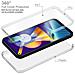 Custodia Compatibile Con Samsung Galaxy A11 Eu / M11 In Transparente - 360° Full Body Copertura Protettiva - Protezione Anteriore E Posteriore, Protezione A Tutto Tondo Con Protezione Del Display - Foto miniatura 2