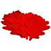 Slowfall Confetti Oak Leaves 120x120mm, Red, 1kg - Foto miniatura 1