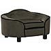 Divano Per Cani Grigio Scuro 67x47x36 Cm In Peluche - Foto miniatura 1