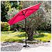 Hapunaombrello Rotondo Diritto Diametro 2,70m Fucsia - Foto miniatura 8