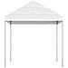 Gazebo Con Tetto Bianco 6,69x2,28x2,69 M In Polietilene - Foto miniatura 2