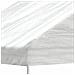 Gazebo Con Tetto Bianco 6,69x2,28x2,69 M In Polietilene - Foto miniatura 6